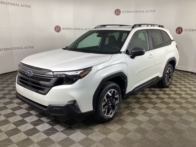 Crystal White Pearl 2026 Subaru Forester SUV / Crossover All-Wheel Drive Continuously Variable Transmission