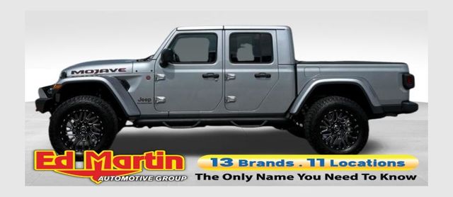 Billet Silver Metallic 2021 Jeep Gladiator Pickup Truck Four-Wheel Drive 8-Speed Automatic
