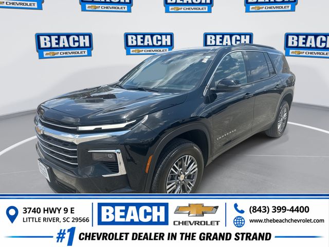 Black Metallic 2026 Chevrolet Traverse SUV / Crossover Four-Wheel Drive 8-Speed Automatic