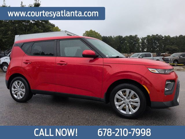 Inferno Red 2020 Kia Soul SUV / Crossover Front-Wheel Drive Continuously Variable Transmission