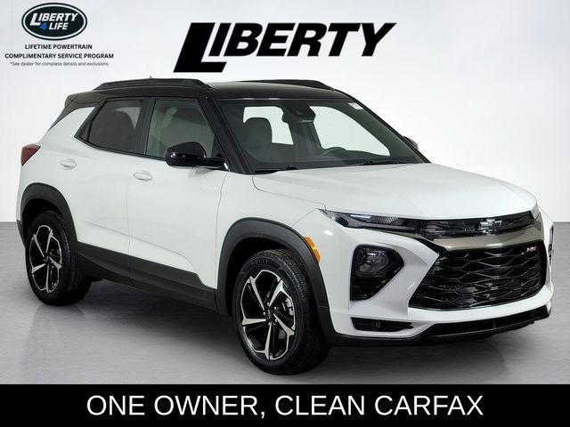 Summit White 2023 Chevrolet Trailblazer RS FWD SUV / Crossover Front-Wheel Drive Continuously Variable Transmission