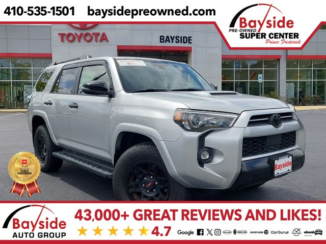Classic Silver Metallic 2021 Toyota 4Runner SUV / Crossover Four-Wheel Drive 5-Speed Automatic Overdrive