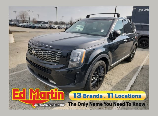 Ebony Black 2020 Kia Telluride SX FWD SUV / Crossover Front-Wheel Drive 8-Speed Automatic