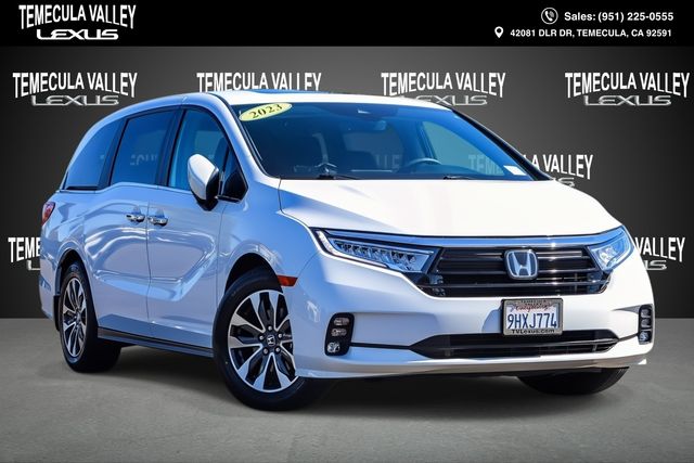 Platinum White Pearl 2023 Honda Odyssey Minivan Front-Wheel Drive Automatic