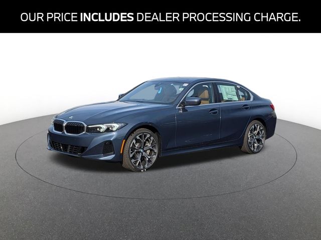 Blue Metallic 2026 BMW 3 Series Sedan All-Wheel Drive 8-Speed Automatic