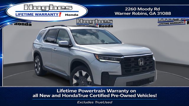 Solar Silver Metallic 2026 Honda Pilot SUV / Crossover All-Wheel Drive Automatic