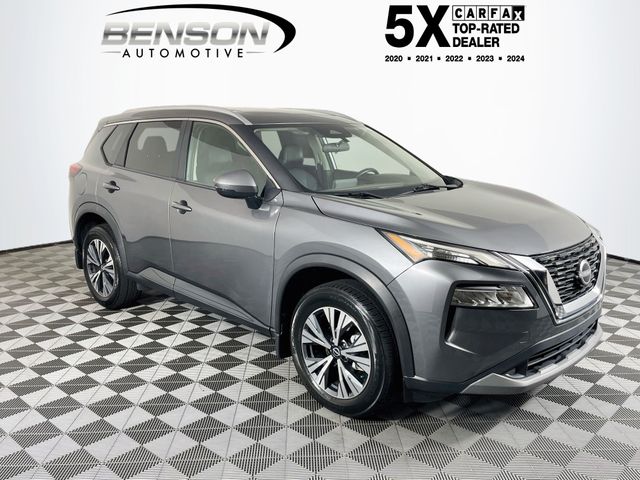 Gray (Gun Metallic) 2023 Nissan Rogue SUV / Crossover Front-Wheel Drive Continuously Variable Transmission