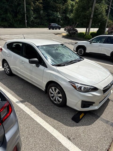 2019 Subaru Impreza 2.0i White at Subaru and VW of Moon Township
