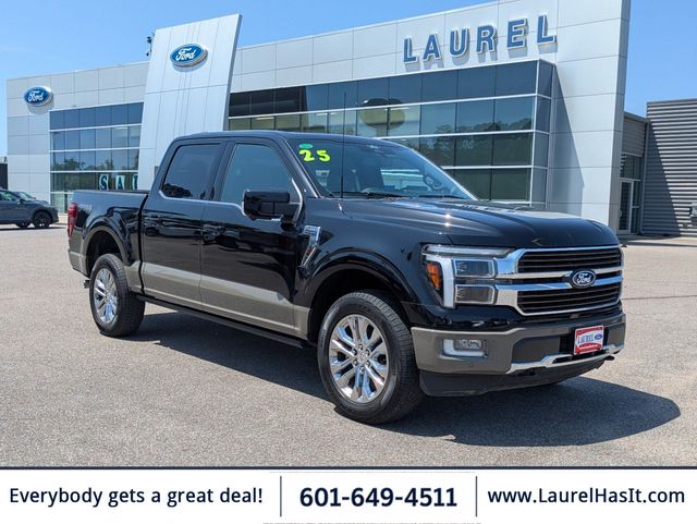 Black Metallic 2025 Ford F-150 Pickup Truck Four-Wheel Drive Automatic