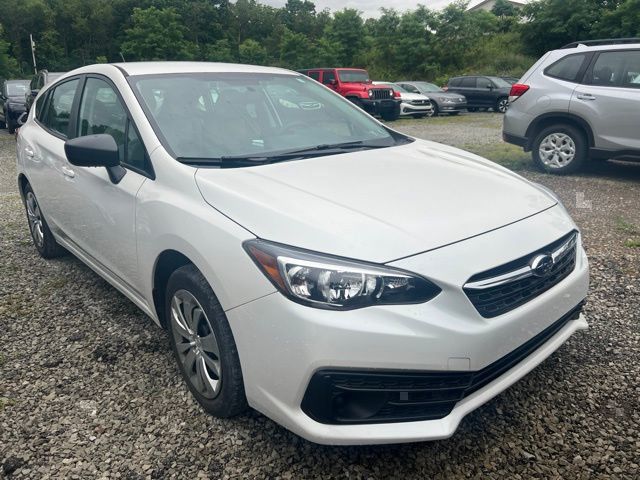 Crystal White Pearl 2021 Subaru Impreza Wagon All-Wheel Drive Continuously Variable Transmission