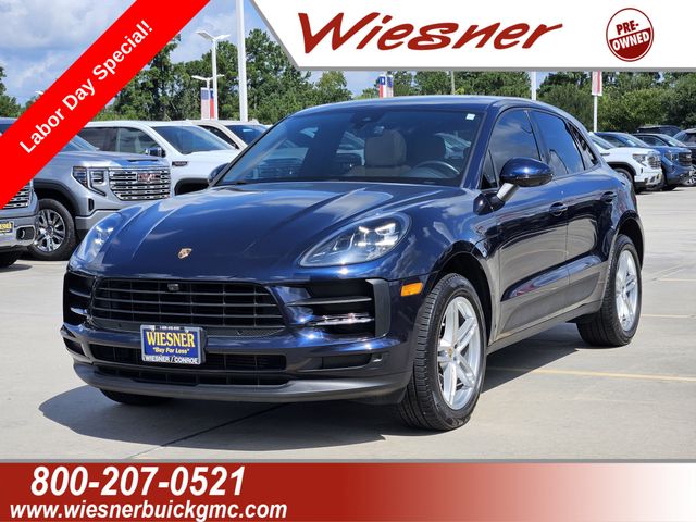 Sapphire Blue Metallic 2021 Porsche Macan SUV / Crossover All-Wheel Drive 7-Speed Automatic