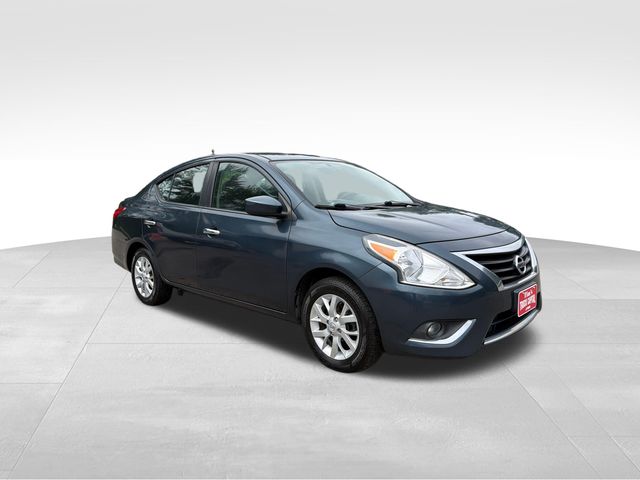 Gray (Graphite Blue) 2017 Nissan Versa Sedan Front-Wheel Drive Continuously Variable Transmission