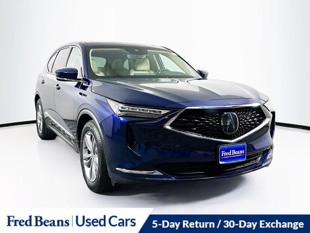 Fathom Blue Pearl 2023 Acura MDX SUV / Crossover All-Wheel Drive Automatic