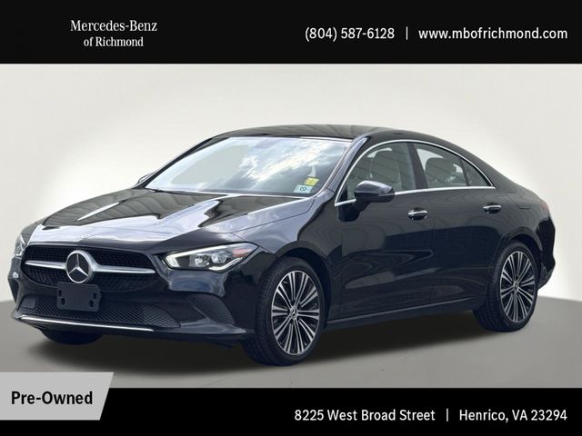 Night Black 2023 Mercedes-Benz CLA Coupe All-Wheel Drive 7-Speed Automatic