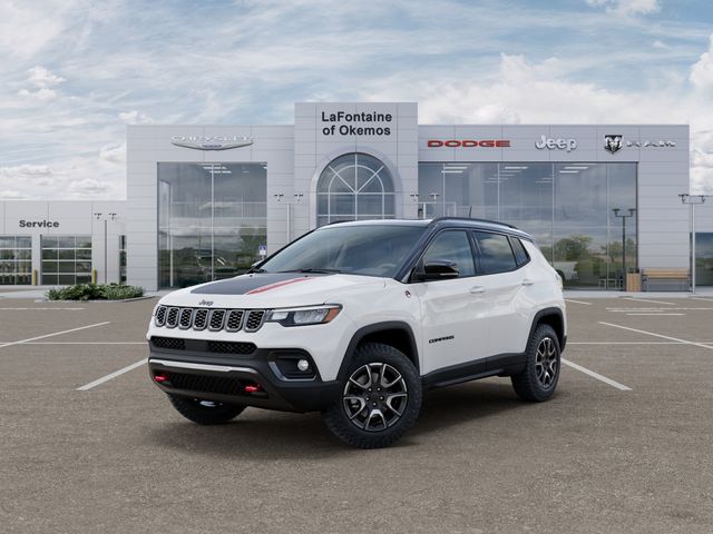 Bright White Clearcoat 2026 Jeep Compass SUV / Crossover Four-Wheel Drive 8-Speed Automatic
