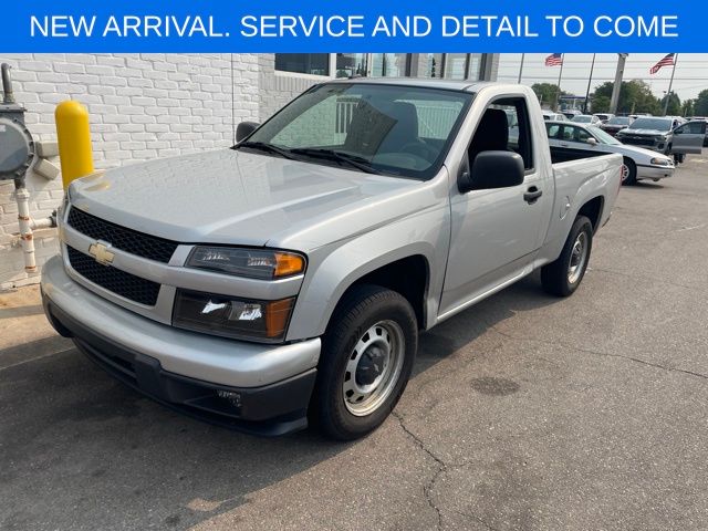Sheer Silver Metallic 2012 Chevrolet Colorado Pickup Truck 4X2 4-Speed Automatic Overdrive