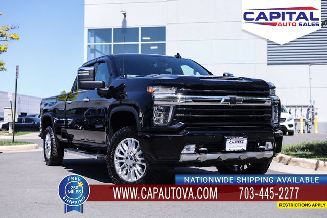 Black 2020 Chevrolet Silverado 2500HD Pickup Truck Four-Wheel Drive Automatic