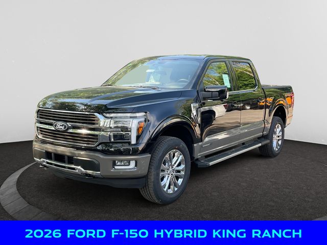 Black Metallic 2026 Ford F-150 Pickup Truck Four-Wheel Drive Automatic