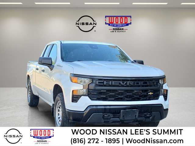 Summit White 2022 Chevrolet Silverado 1500 Pickup Truck Four-Wheel Drive 8-Speed Automatic