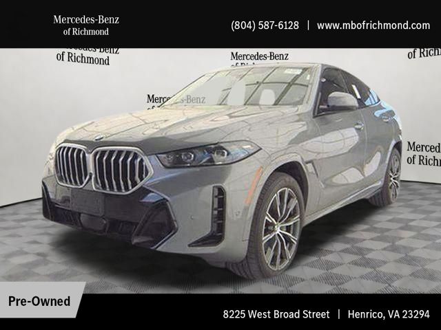 Gray Metallic 2025 BMW X6 xDrive40i AWD SUV / Crossover All-Wheel Drive 8-Speed Automatic