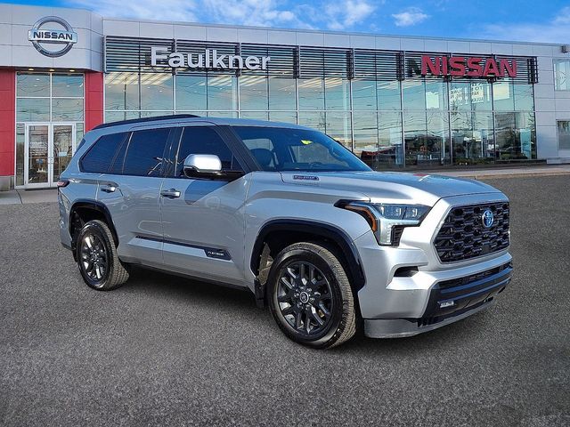 Celestial Silver Metallic 2023 Toyota Sequoia Platinum 4WD SUV / Crossover Four-Wheel Drive Automatic