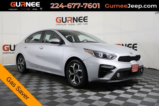 Silky Silver 2021 Kia Forte Sedan Front-Wheel Drive Continuously Variable Transmission