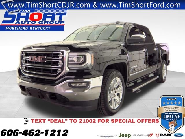 Onyx Black 2018 GMC Sierra 1500 Pickup Truck Four-Wheel Drive 8-Speed Automatic