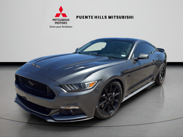 Gray (Magnetic) 2016 Ford Mustang Coupe Rear-Wheel Drive 6-Speed Automatic