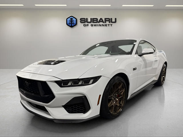 Oxford White 2024 Ford Mustang Coupe Rear-Wheel Drive Automatic