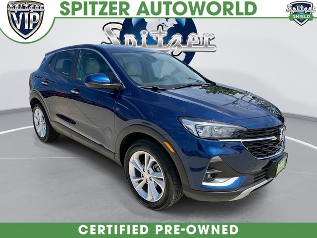 Sapphire Metallic 2023 Buick Encore GX SUV / Crossover Front-Wheel Drive Continuously Variable Transmission
