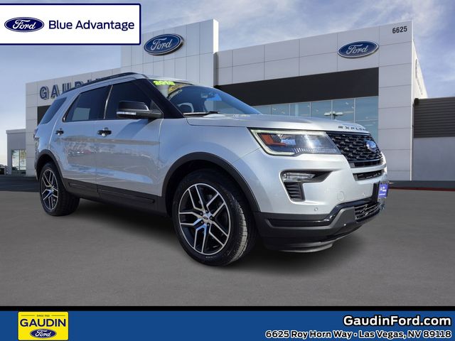 Ingot Silver 2018 Ford Explorer Sport AWD SUV / Crossover All-Wheel Drive 6-Speed Automatic