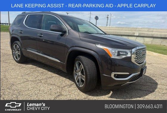 Gray (Iridium Metallic) 2019 GMC Acadia SUV / Crossover Four-Wheel Drive 6-Speed Automatic