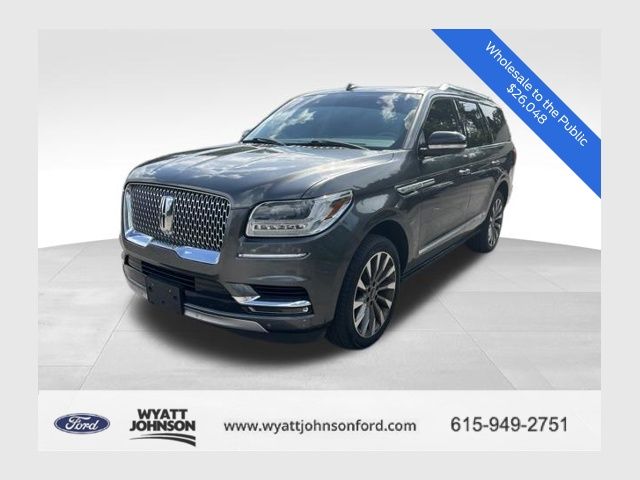 Magnetic Gray Metallic 2018 Lincoln Navigator SUV / Crossover Four-Wheel Drive Automatic
