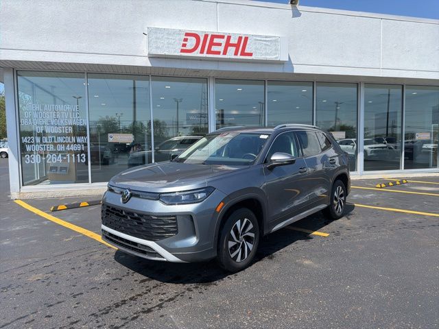 Platinum Gray Metallic 2025 Volkswagen Tiguan S 4Motion SUV / Crossover All-Wheel Drive 8-Speed Automatic