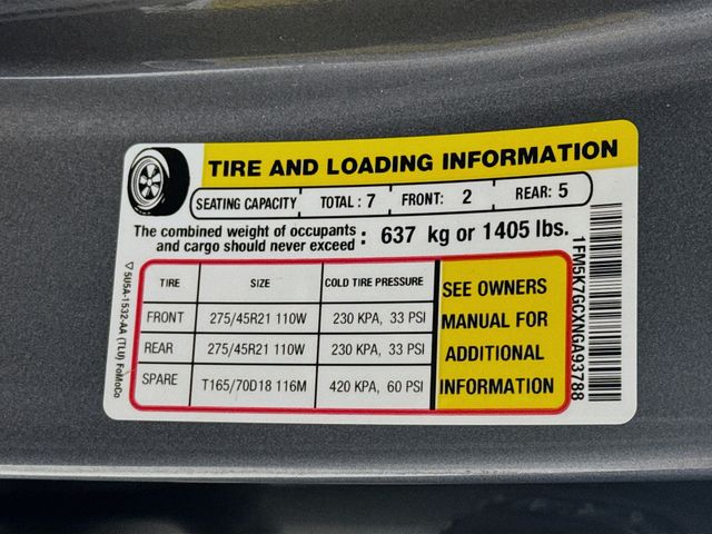 2022 Carbonized Gray Metallic Ford Explorer ST RWD SUV