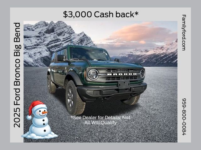 2025 Ford Bronco Big Bend 4-Door 4WD