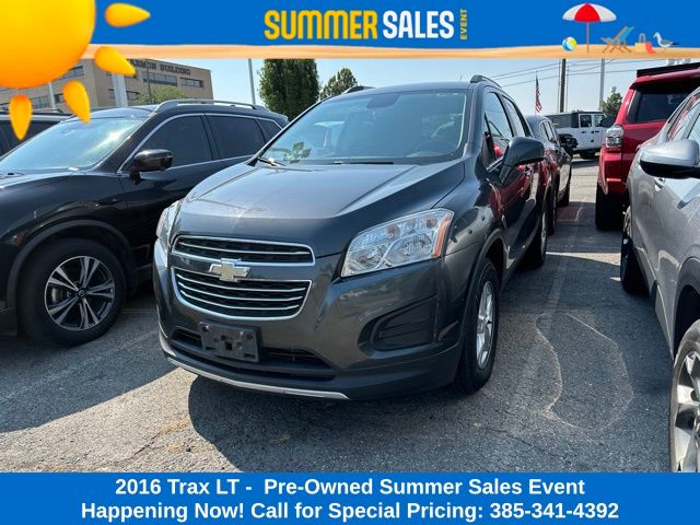 Cyber Gray Metallic 2016 Chevrolet Trax SUV / Crossover All-Wheel Drive 6-Speed Automatic