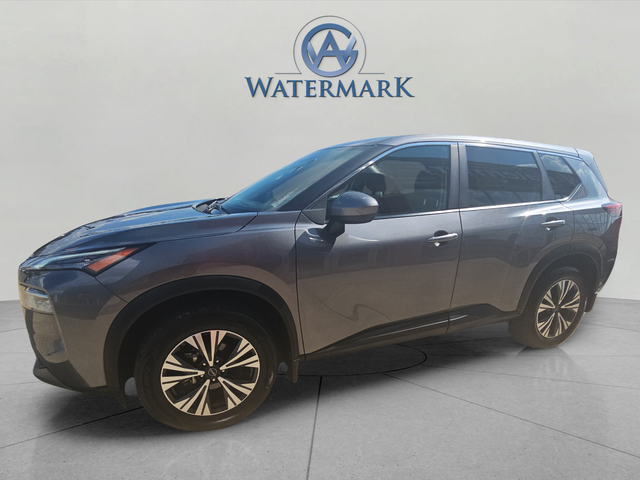Gray (Gun Metallic) 2023 Nissan Rogue SV AWD SUV / Crossover All-Wheel Drive Continuously Variable Transmission