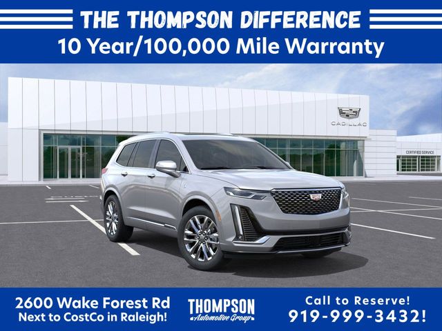 Silver Metallic 2025 Cadillac XT6 Premium Luxury FWD SUV / Crossover Front-Wheel Drive 9-Speed Automatic