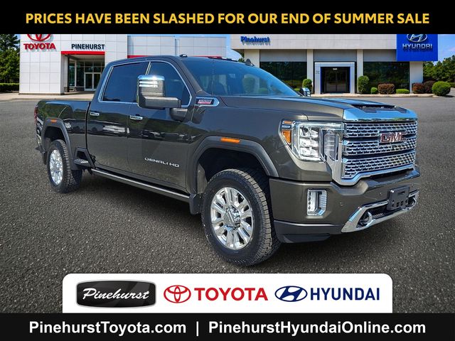 Green 2022 GMC Sierra 3500HD Pickup Truck Four-Wheel Drive Automatic