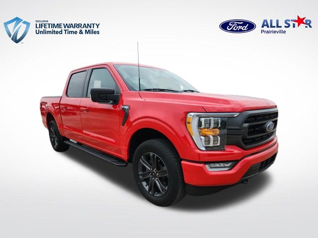 Race Red 2023 Ford F-150 Pickup Truck Four-Wheel Drive Automatic