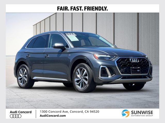 Daytona Gray Pearl 2023 Audi Q5 SUV / Crossover All-Wheel Drive 7-Speed Automatic