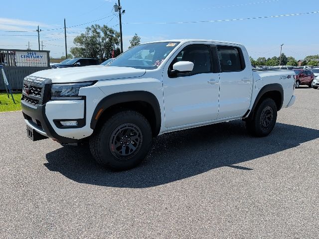 Glacier White 2026 Nissan Frontier Pickup Truck Four-Wheel Drive 9-Speed Automatic Overdrive