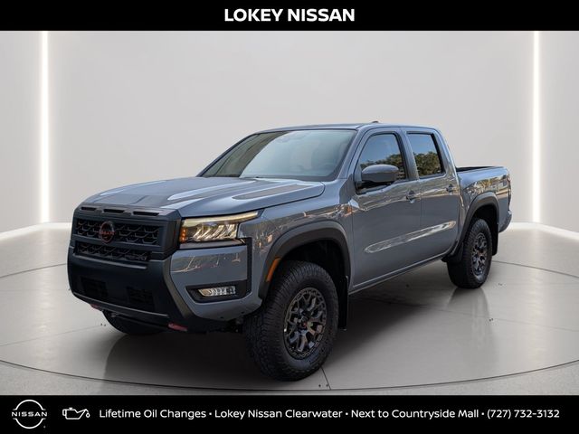 Boulder Gray Pearl 2026 Nissan Frontier Pickup Truck Four-Wheel Drive 9-Speed Automatic Overdrive