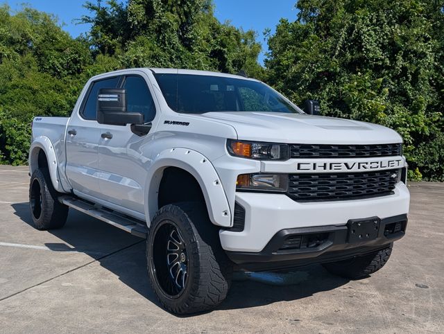 2020 Chevrolet Silverado 1500 Custom White at Baytown Hyundai