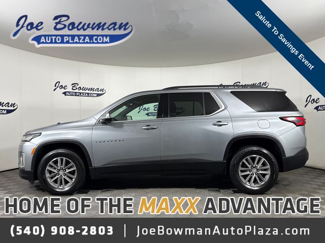 Sterling Gray Metallic 2023 Chevrolet Traverse LT Cloth AWD SUV / Crossover Four-Wheel Drive 9-Speed Automatic