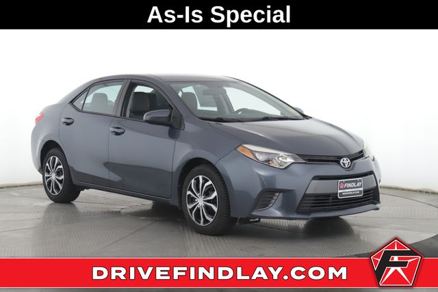 Slate Metallic 2015 Toyota Corolla Sedan Front-Wheel Drive Continuously Variable Transmission