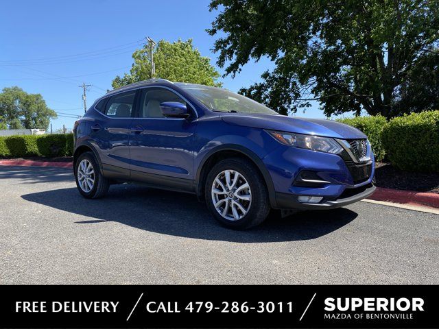 Caspian Blue Metallic 2021 Nissan Rogue Sport SV AWD SUV / Crossover All-Wheel Drive Continuously Variable Transmission