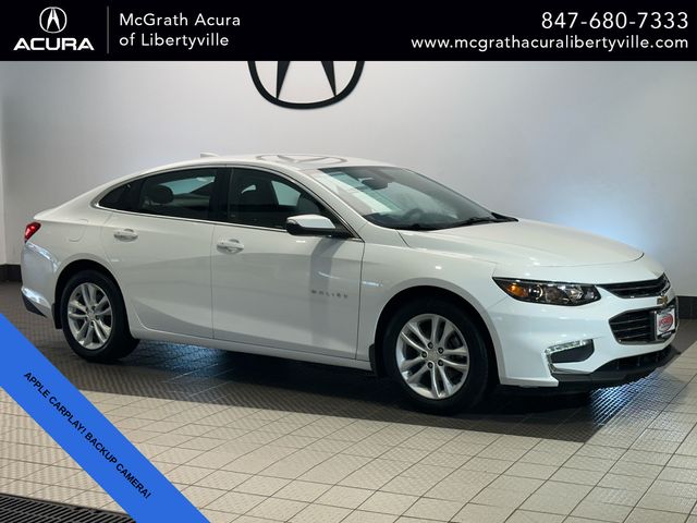 Summit White 2016 Chevrolet Malibu Sedan Front-Wheel Drive 6-Speed Automatic