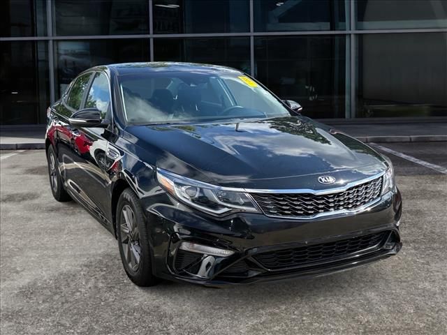 Ebony Black 2020 Kia Optima Sedan Front-Wheel Drive 6-Speed Automatic